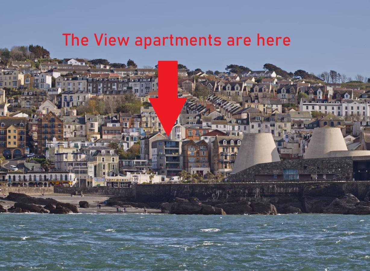 2 The View Apartments Ilfracombe - Seafront, Parking, Lift, Ev ภายนอก รูปภาพ